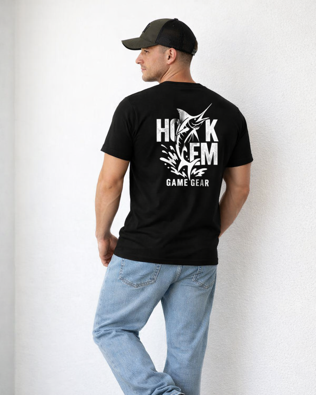Hooked Em Printed Tee