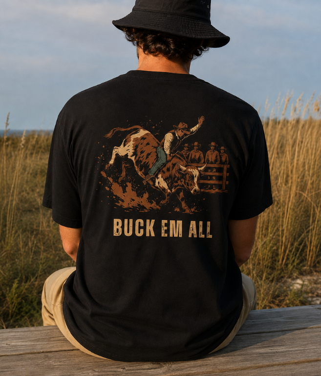 Bull Rider Printed Tee