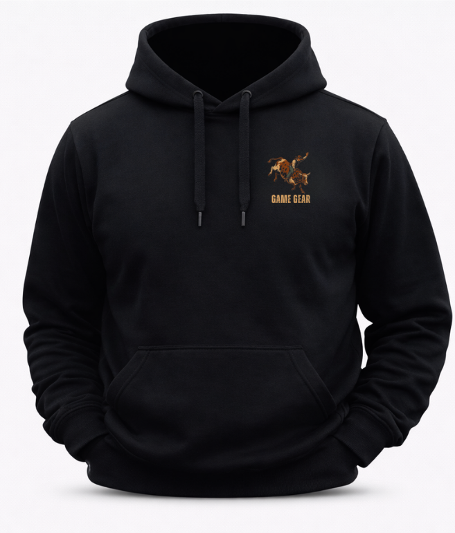 Bull Rider Printed Hoodie