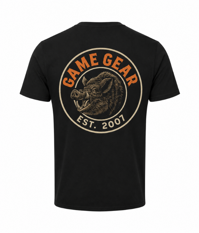 Game Gear Boar Printed Tee