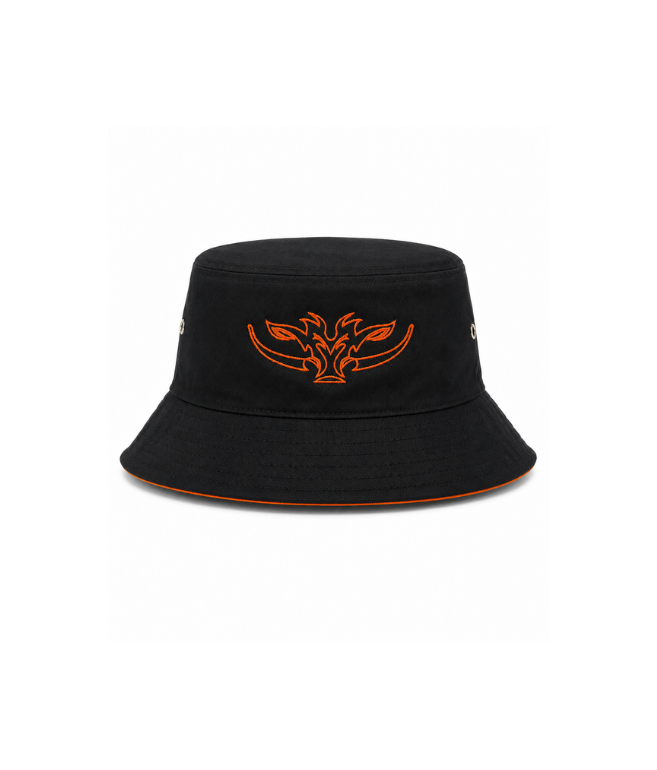 Orange/Black Bucket Hat