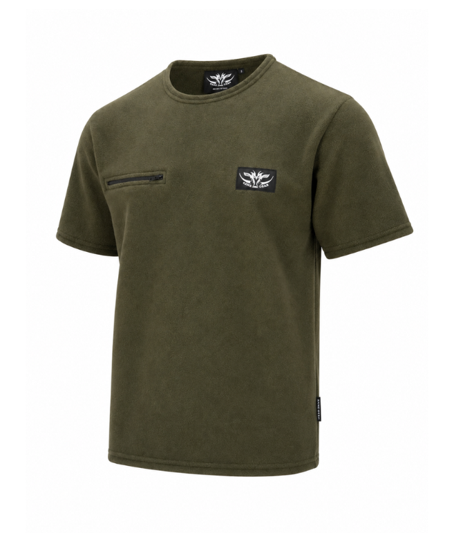 Pocket Fleece Tee Olive