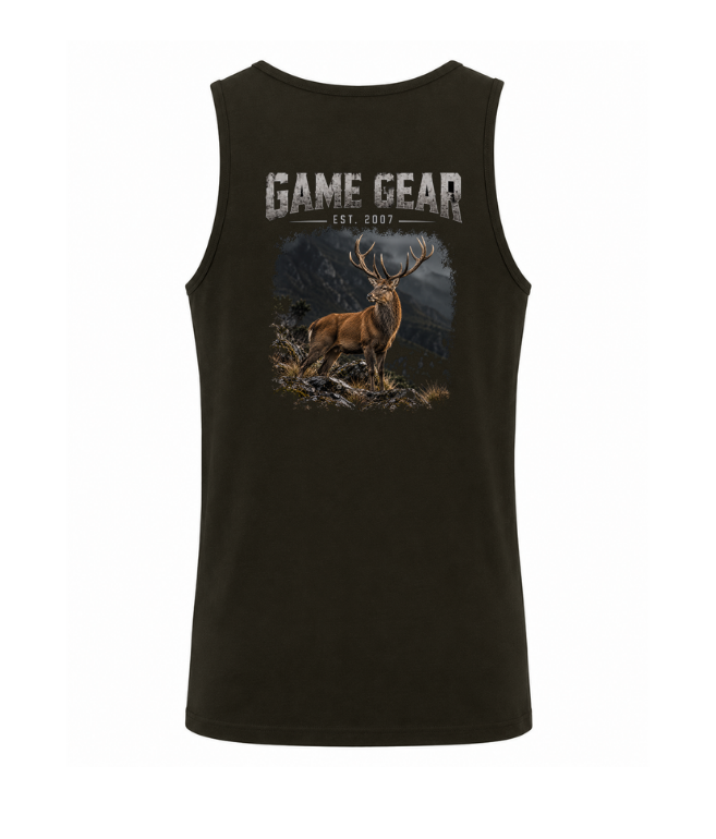 Red Stag Printed Singlet