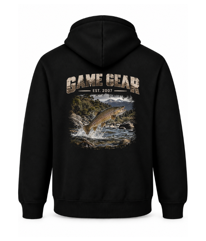 Trout Printed Hoodie