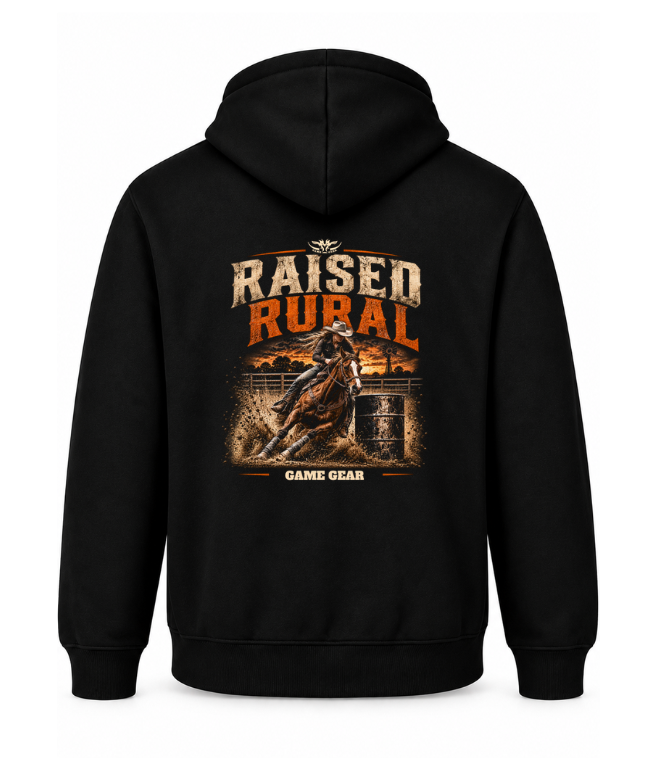 Barrel Racer Printed Hoodie