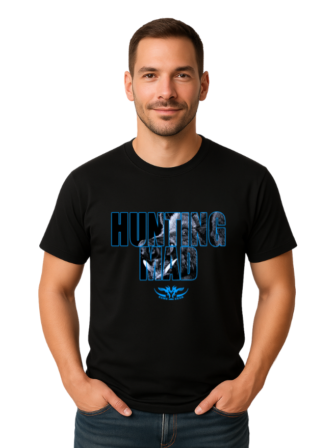 Hunting Mad Boar Printed Tee