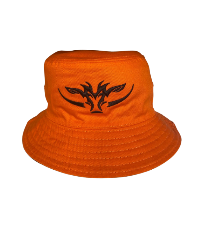 Orange/Black Bucket Hat - Outdoor Headwear | Game Gear NZ Orange/Black Bucket Hat - Outdoor Headwear | Game Gear NZ