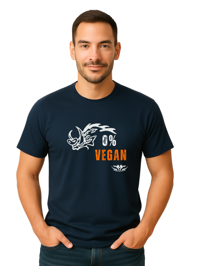 Vegan Pig Printed Tee - Game Gear NZ