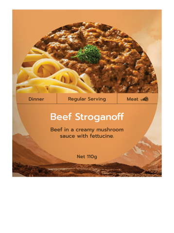 Beef Stroganoff real meal
