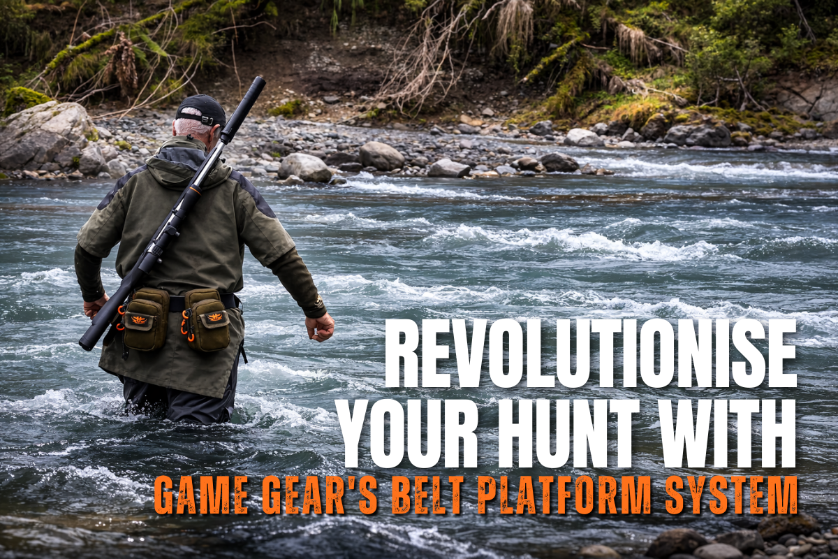 Revolutionise Your Hunt with Game Gear's Belt Platform System