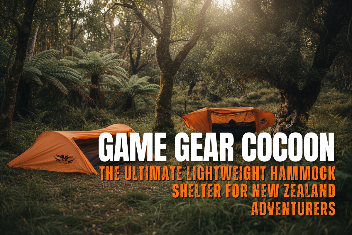 Game Gear Cocoon: The Ultimate Lightweight Hammock Shelter for New Zealand Adventurers