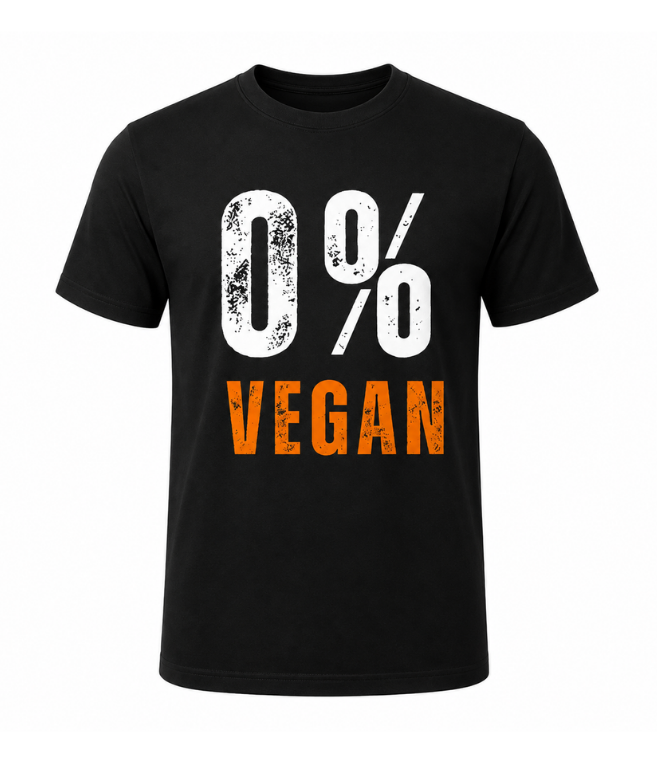 0% Vegan Printed Tee