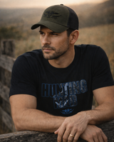 Hunting Mad Boar Printed Tee Blue