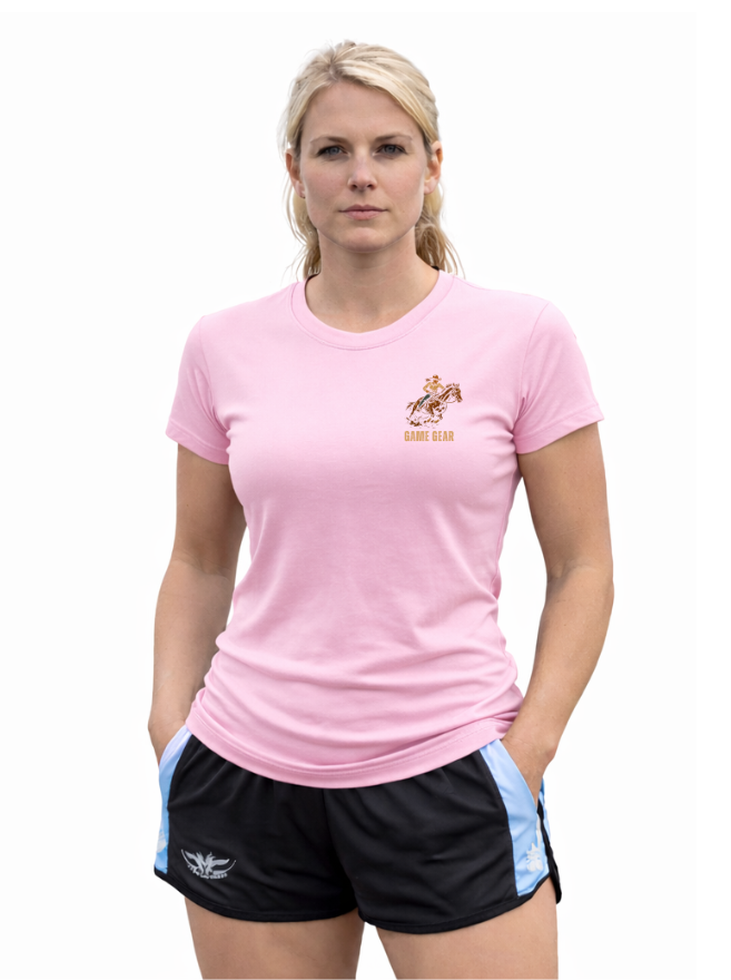 Barrel Girls Printed Tee NZ outdoor summer wear - side detail