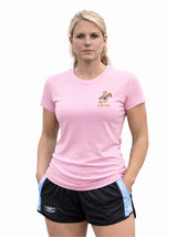 Barrel Girls Printed Tee NZ outdoor summer wear - side detail