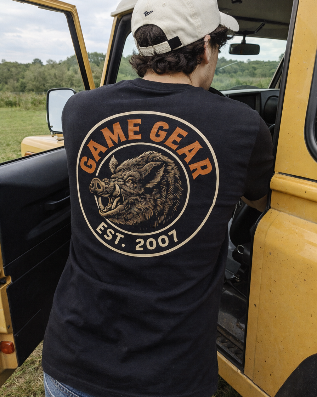 Game Gear Boar Printed Tee