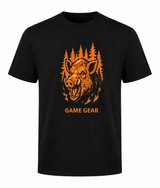 Big Boar Orange Printed Tee