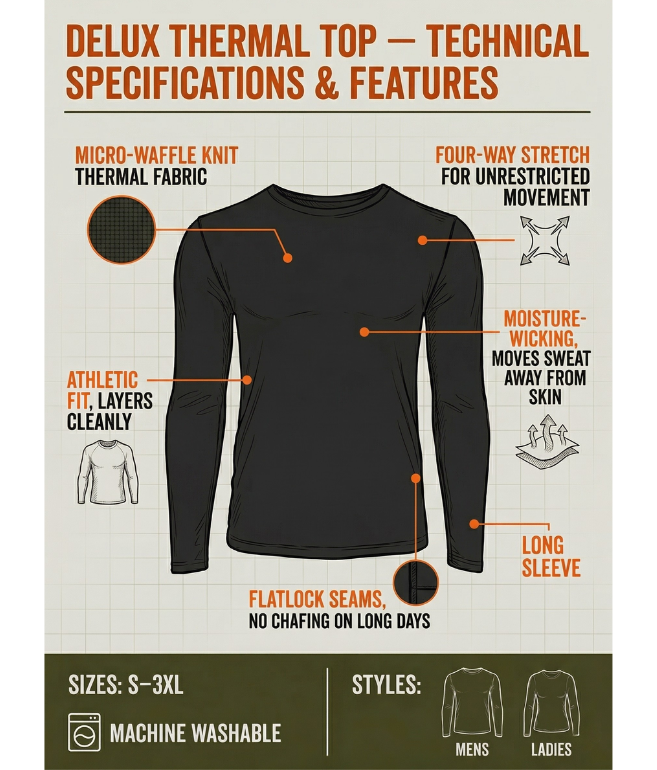 Mens Deluxe Thermal