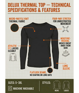 Mens Deluxe Thermal