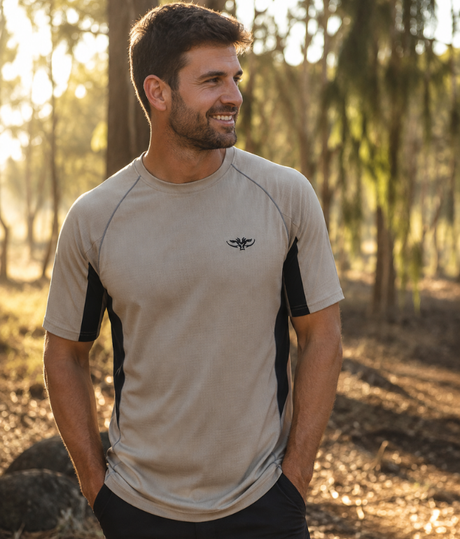 Dry Lite Tee Bark