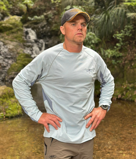 Dry Lite L/S Tee Sky