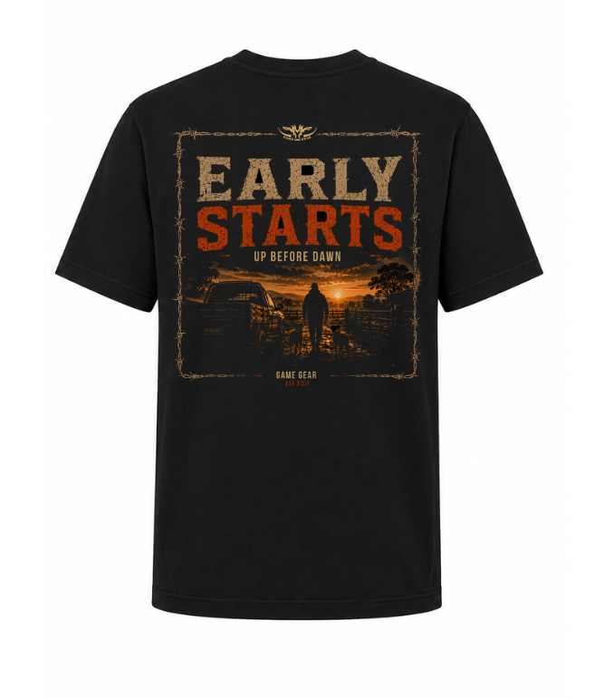 Early Starts Printed Tee