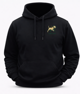 Three on One Printed Hoodie