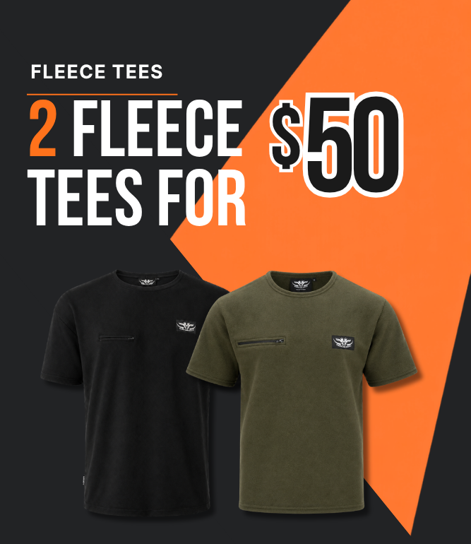 Two Fleece Tee Bundle