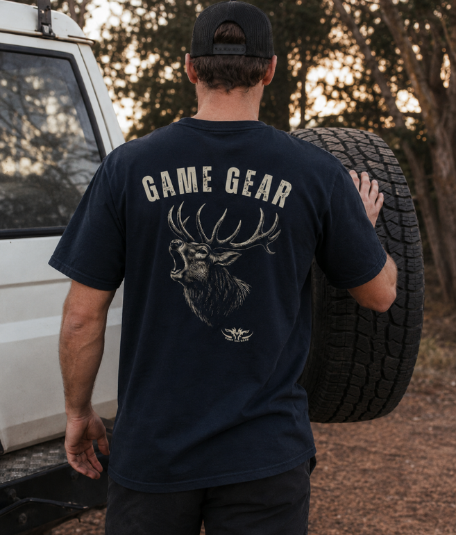 Roaring Stag Printed Tee