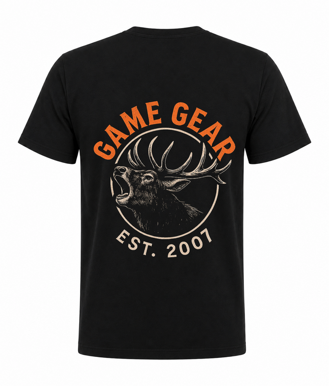 Game Gear Stag Printed Tee