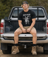 Goats Fear Me Printed Tee