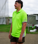 Hi Vis Yellow Polo