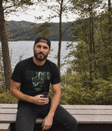 Hunting Mad Boar Printed Tee Green