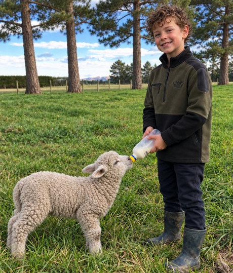 Kids Tasman Jersey Olive