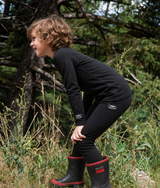Kids Thermal Pants Black