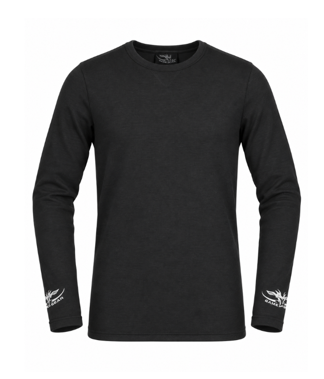 Kids Thermal Top Black
