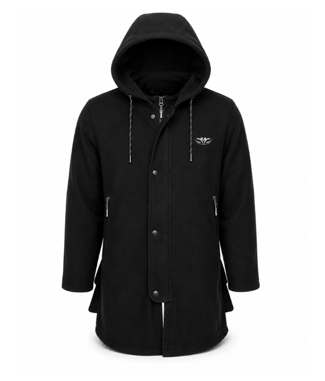 Kids Full Zip Blocker Black