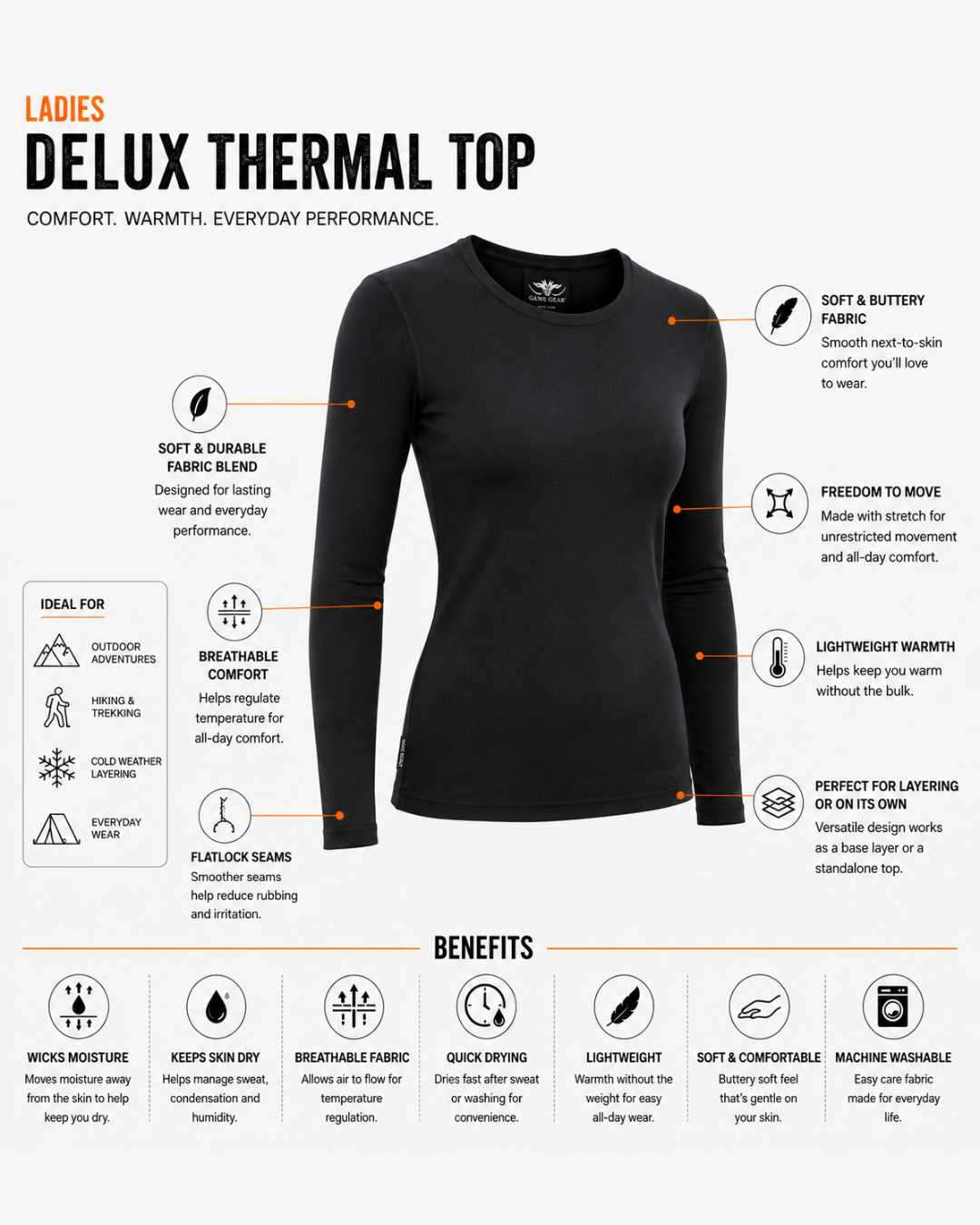 Ladies Deluxe Thermal