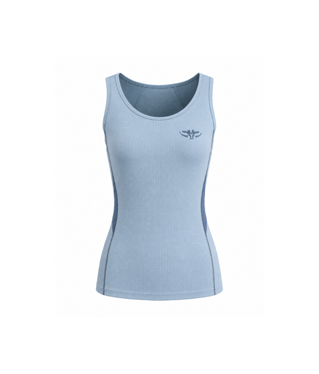 Ladies Dry Lite Singlet Sky
