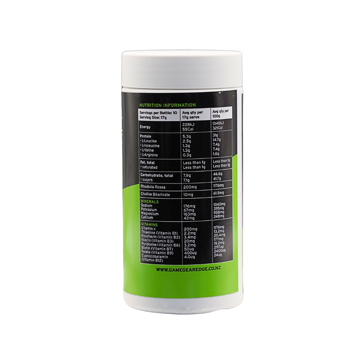 Game Gear Edge Hydration Powder