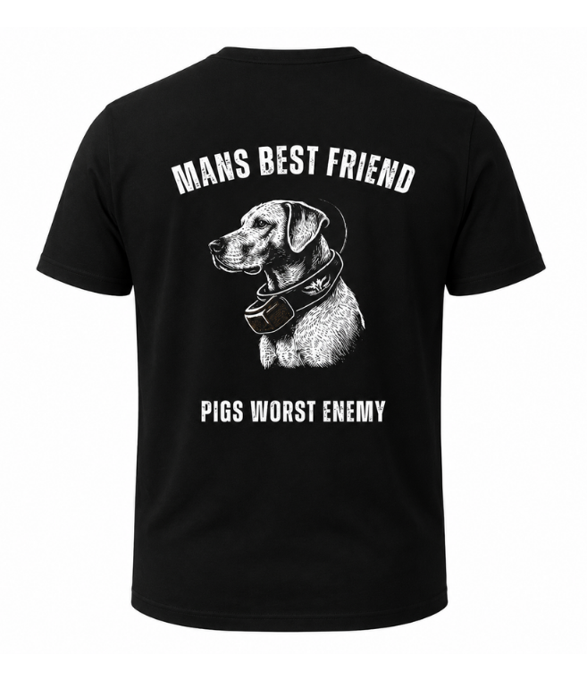 Mans Best Friend Printed Tee