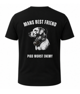 Mans Best Friend Printed Tee