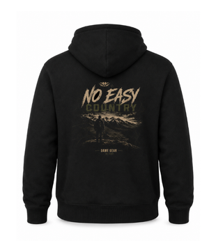 No Easy Country Printed Hoodie