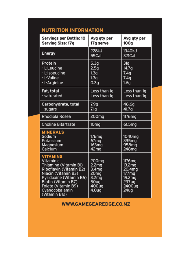 Electrolyte Orange Mango