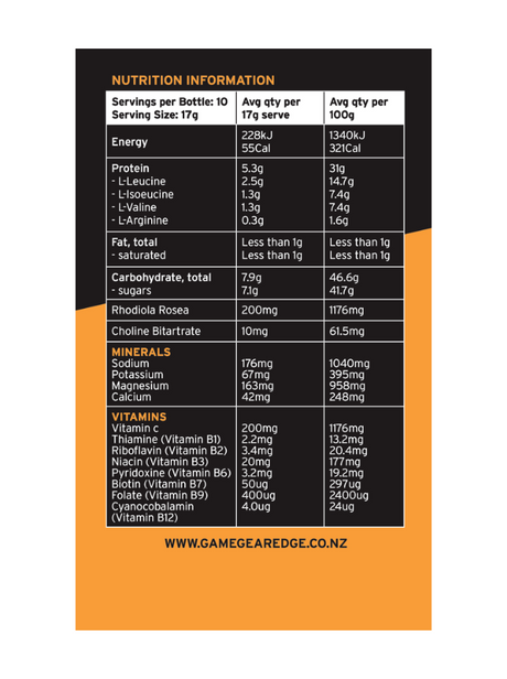 Electrolyte Orange Mango