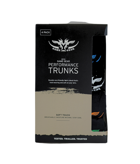Game Gear Performance Trunks (4 Pack) - side detail