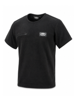 Pocket Fleece Tee Black