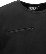Pocket Fleece Tee Black