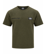 Pocket Fleece Tee Olive