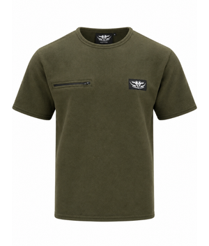 Pocket Fleece Tee Olive